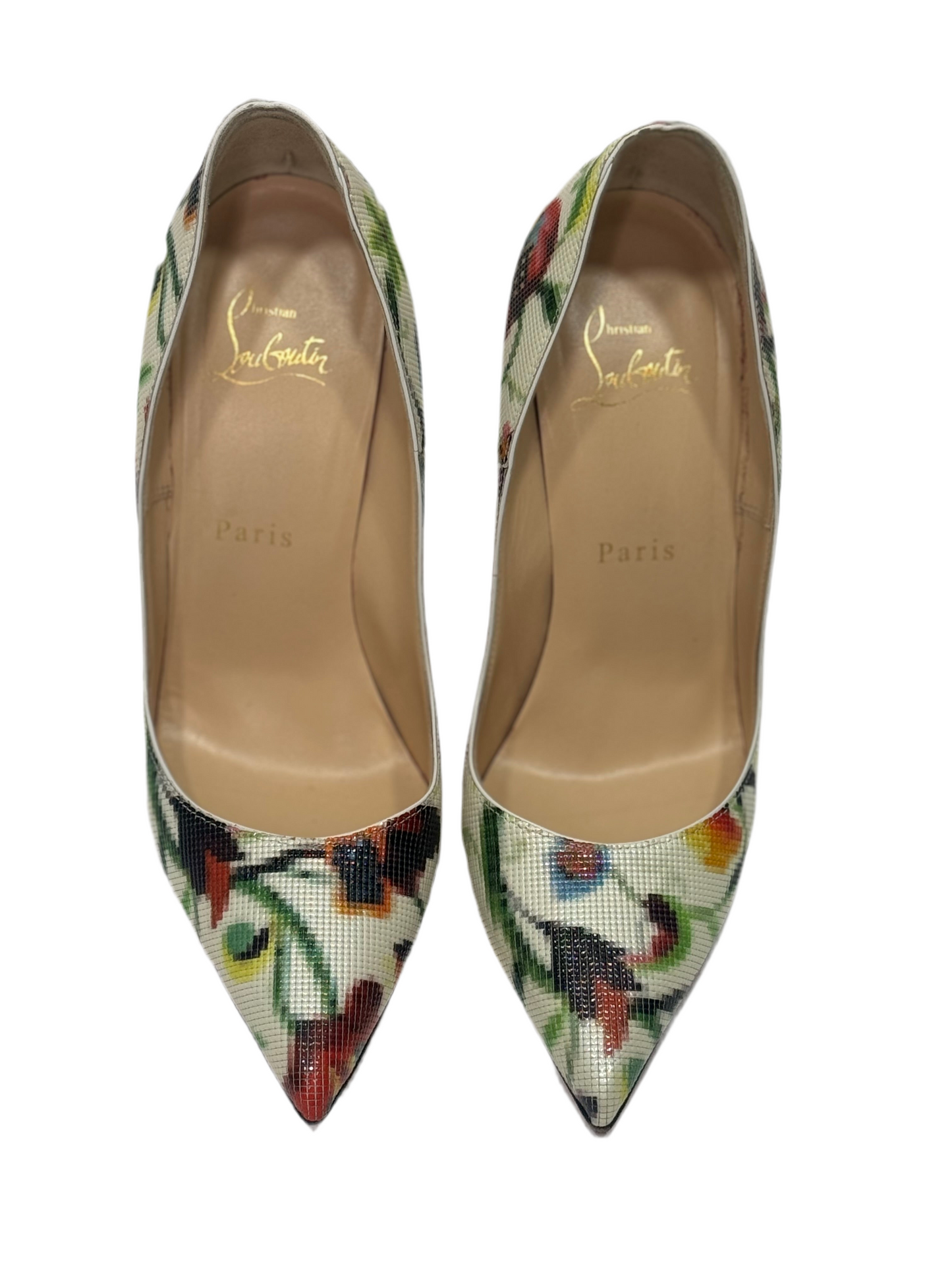 Christian Louboutin So Kate 120 Printed Pumps