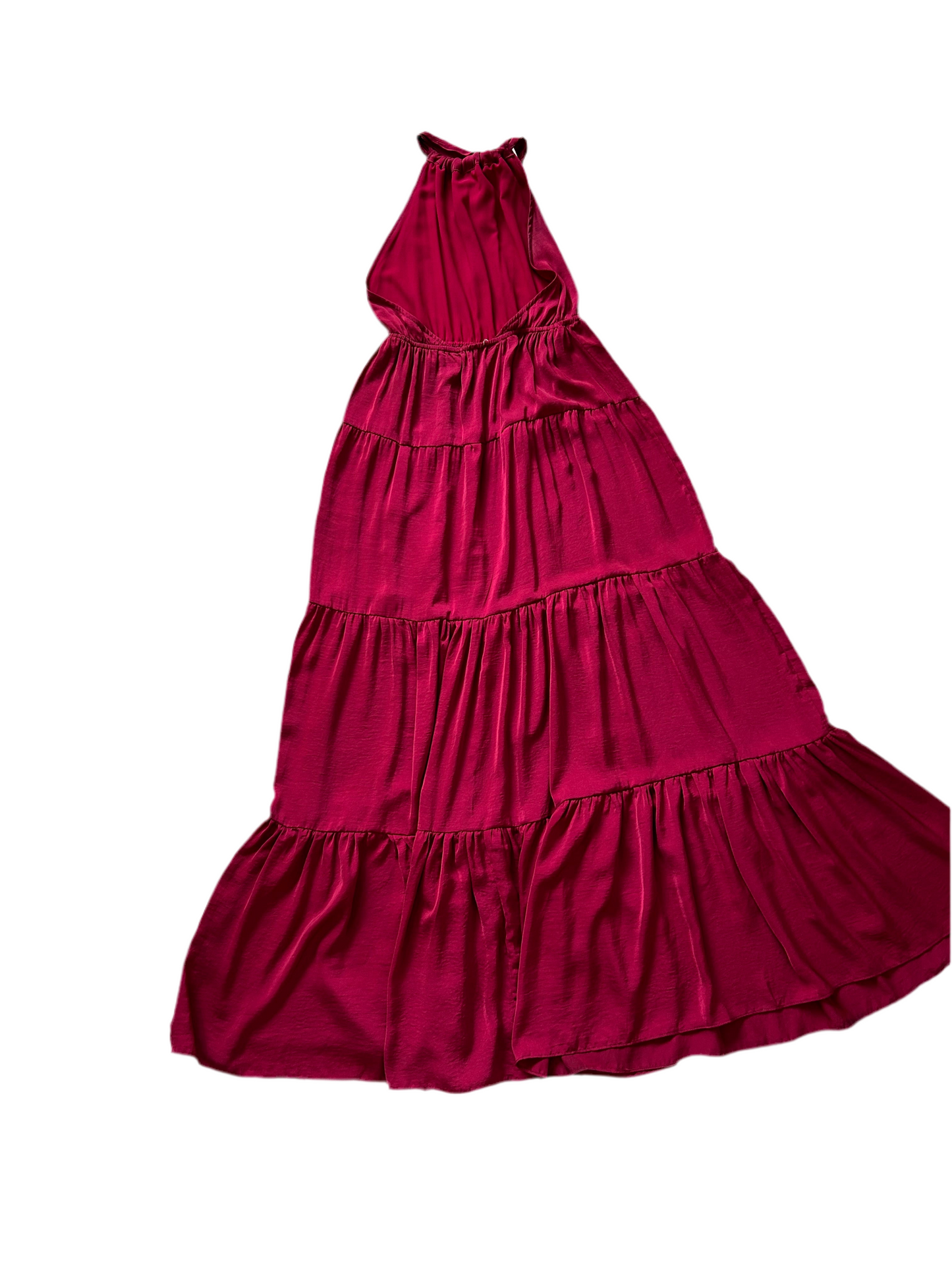 Burgundy Maxi Dress S