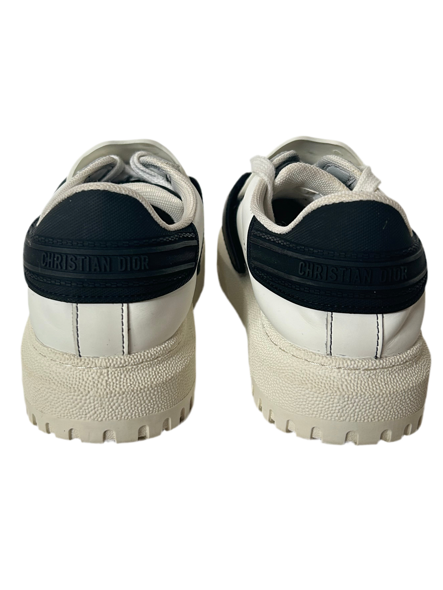 Christian Dior ID white leather sneakers