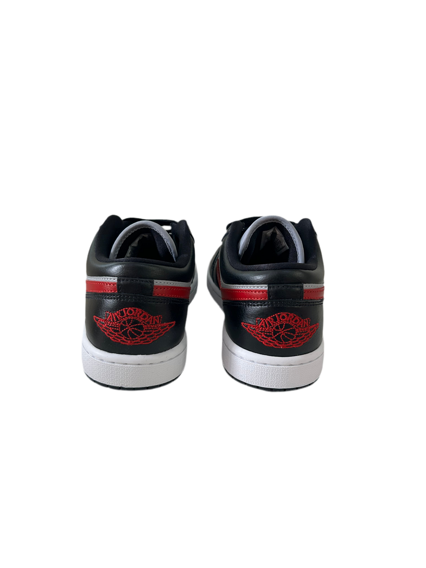 Air Jordan 1 Low "Wolf Grey Gym Red" Sneakers