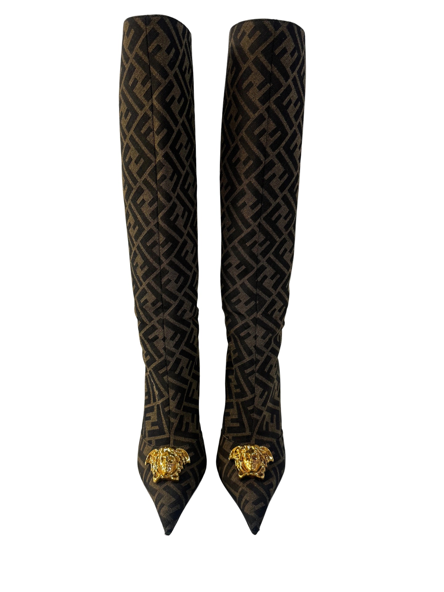 Fendi X Versace Fendace Boots