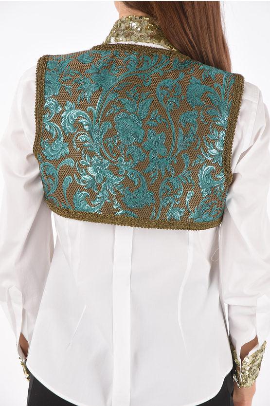 Dolce & Gabbana Turquoise Vest