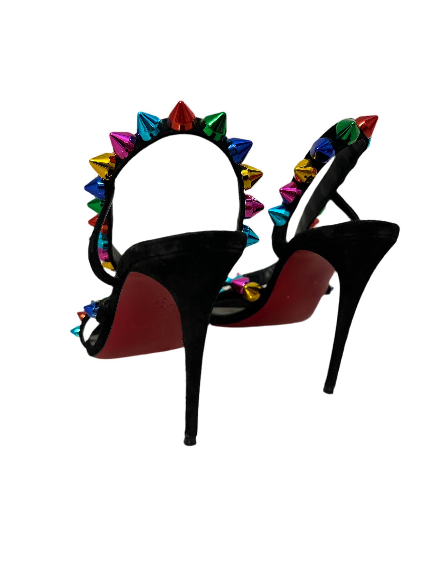 Christian Louboutin Spikita Studded Sandals 36