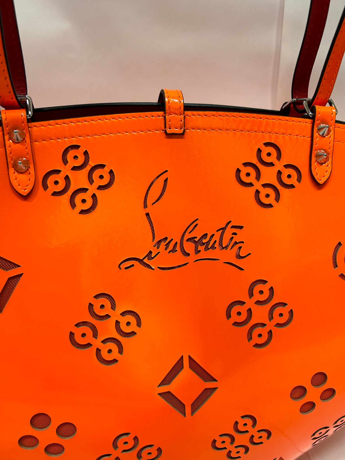 Christian Louboutin Orange Purse