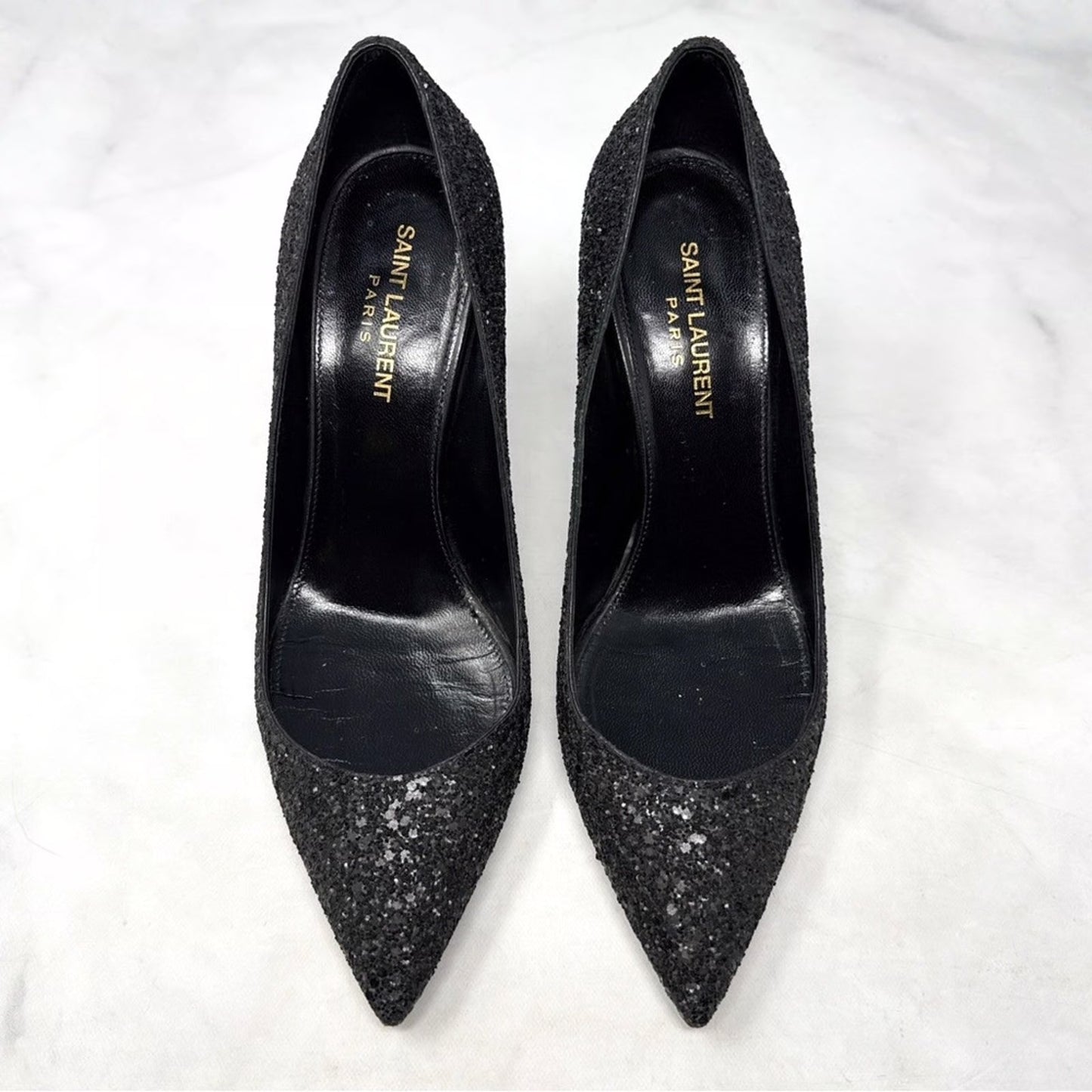 Saint Laurent Glitter Heels