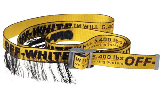 Off White Fringe Belt