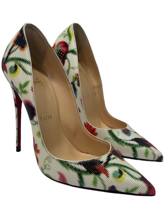 Christian Louboutin So Kate 120 Printed Pumps