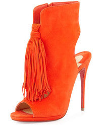 Christian Louboutin Orange Heels 36