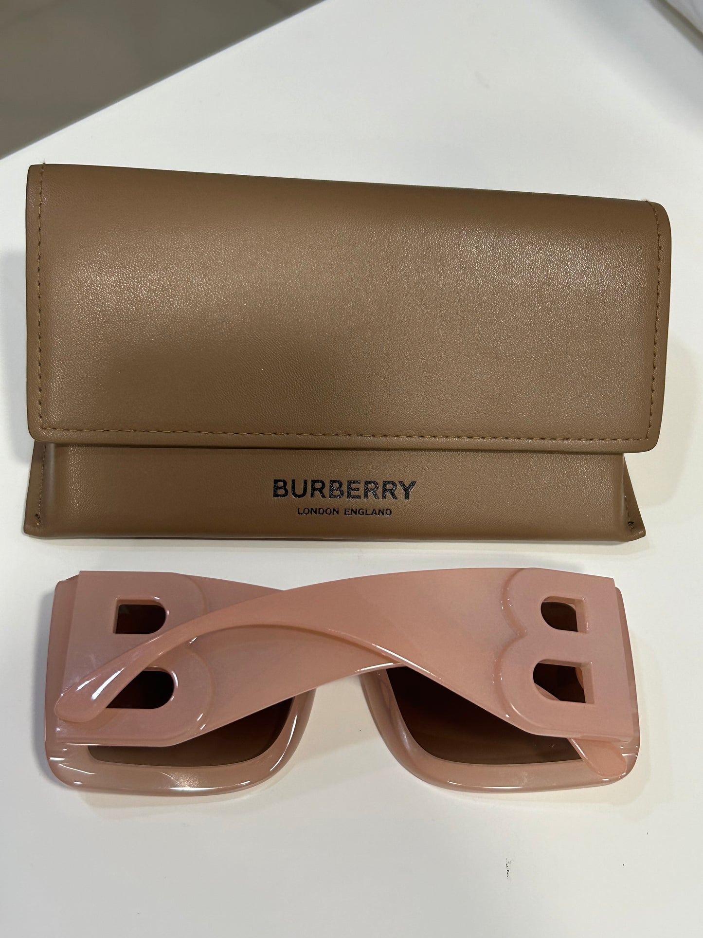 Burberry Oversized Rose Quartz Sunglasses