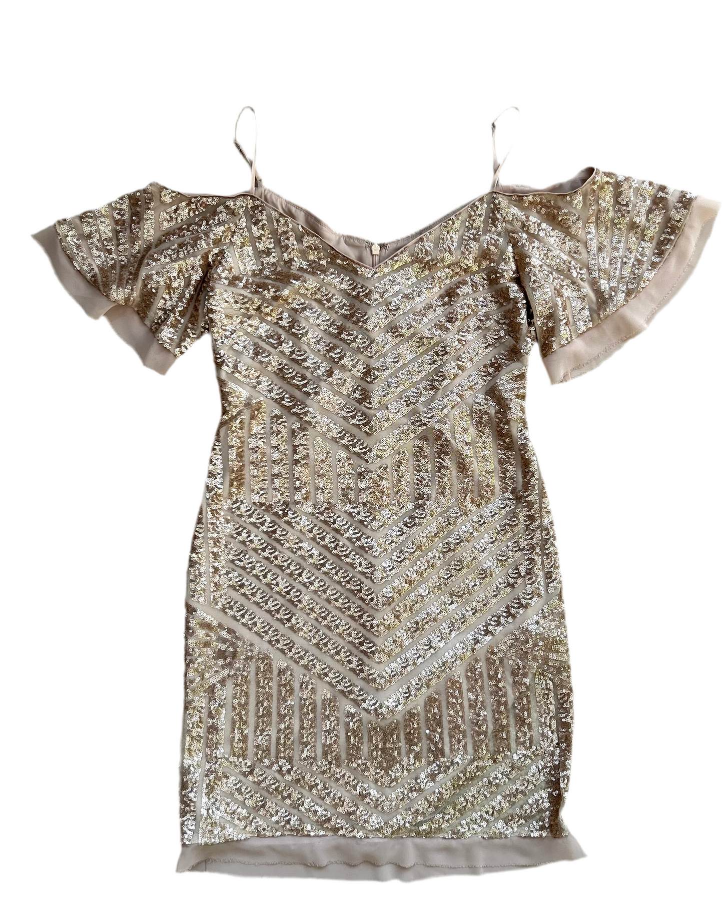 Vince Camuto Gold Dress 2