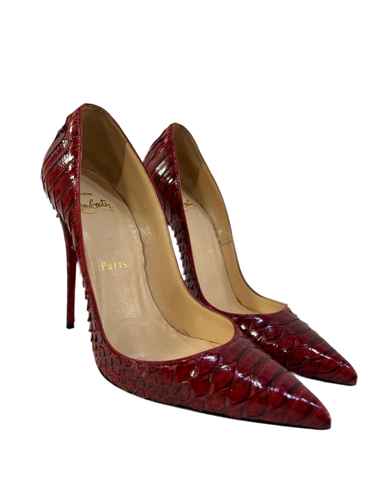 Christian Louboutin Red Leather Heels 36.5