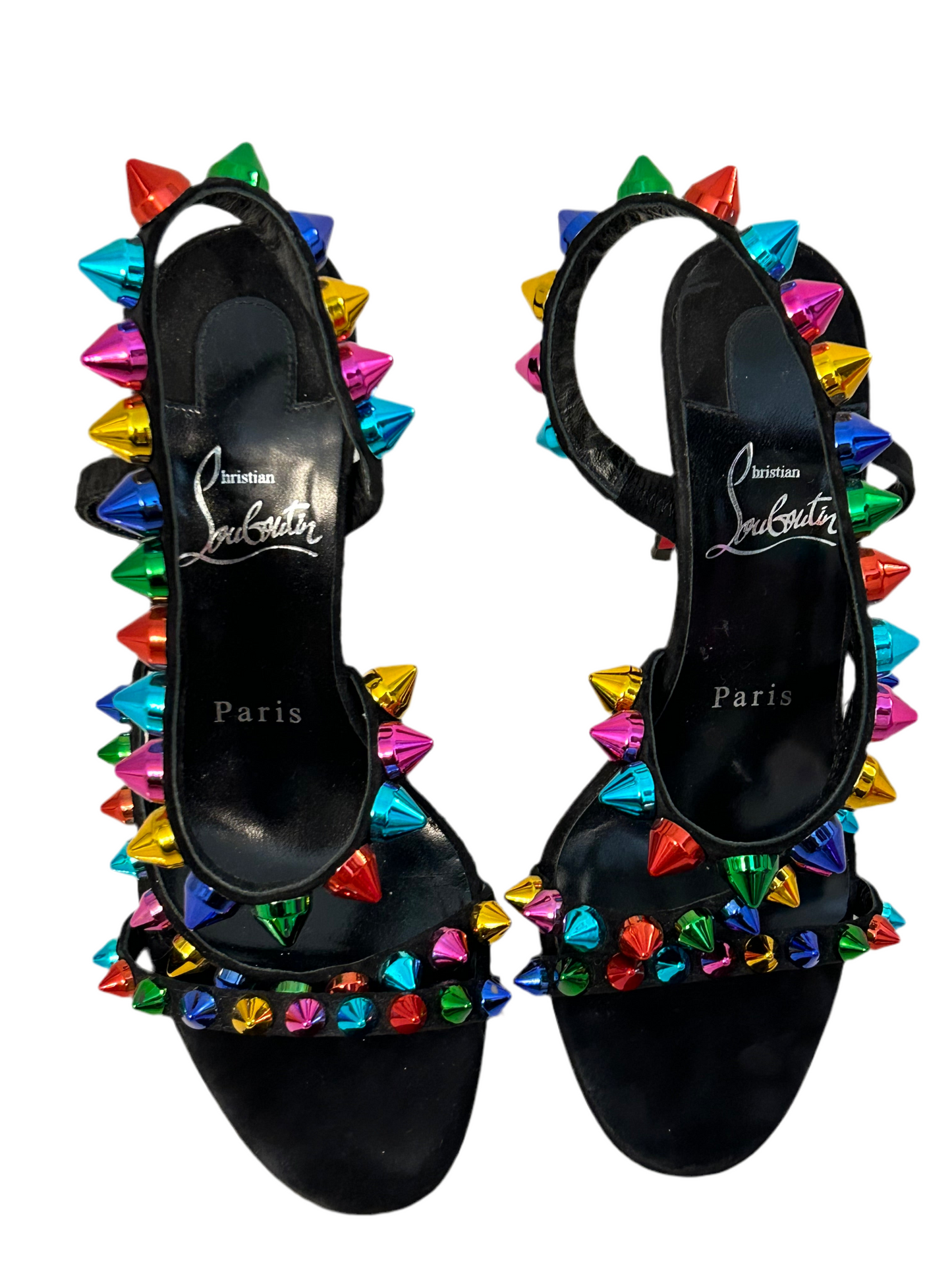 Christian Louboutin Spikita Studded Sandals 36