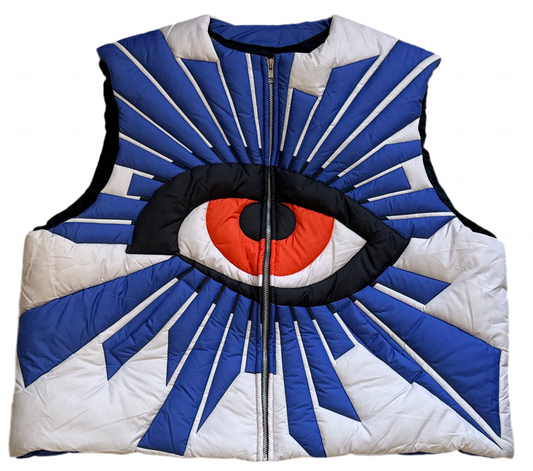 House of Errors Eye of Truth Puffer Vest