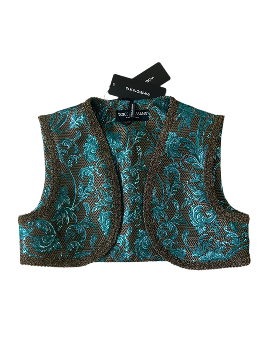 Dolce & Gabbana Turquoise Vest