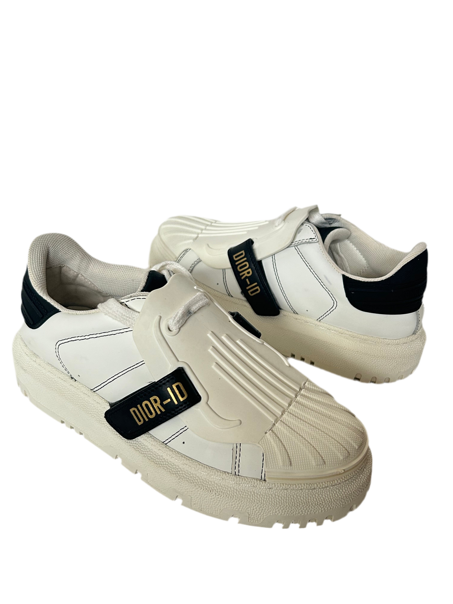 Christian Dior ID white leather sneakers