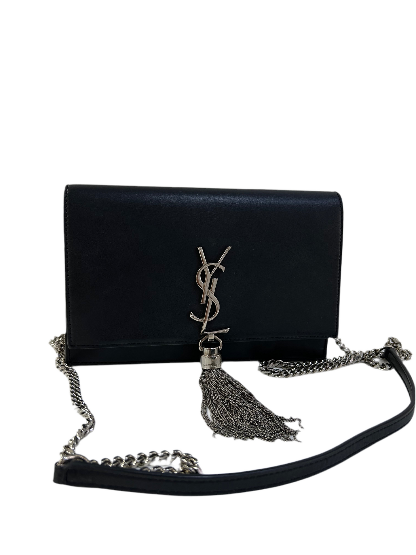 Yves Saint Laurent Small Black Kate Tassel Cross Body