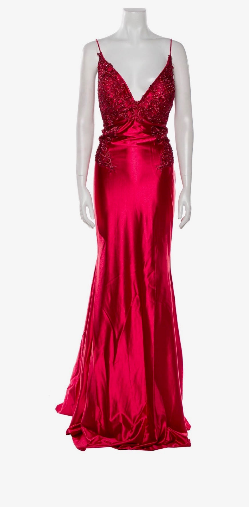 Portia & Scarlett Red Satin