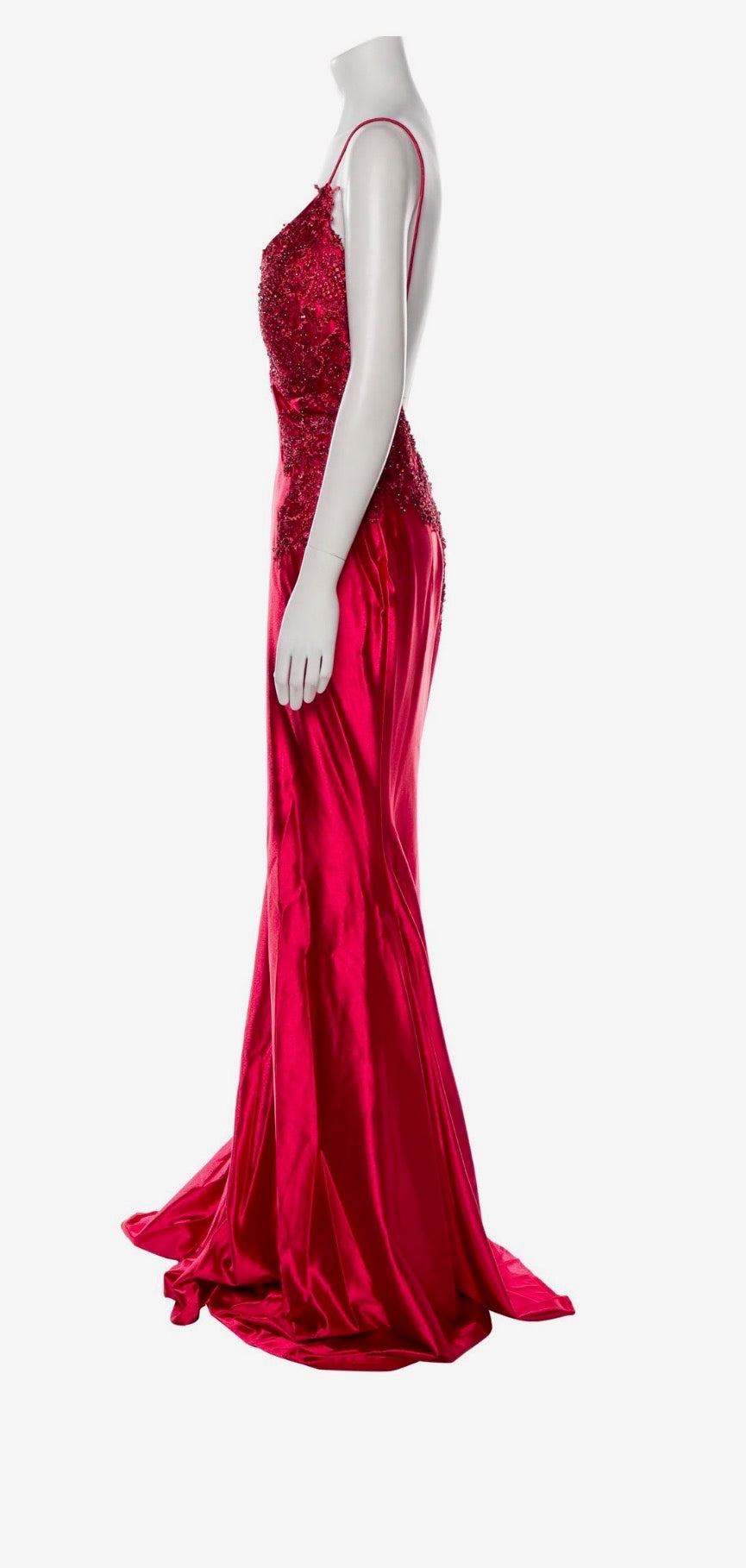 Portia & Scarlett Red Satin