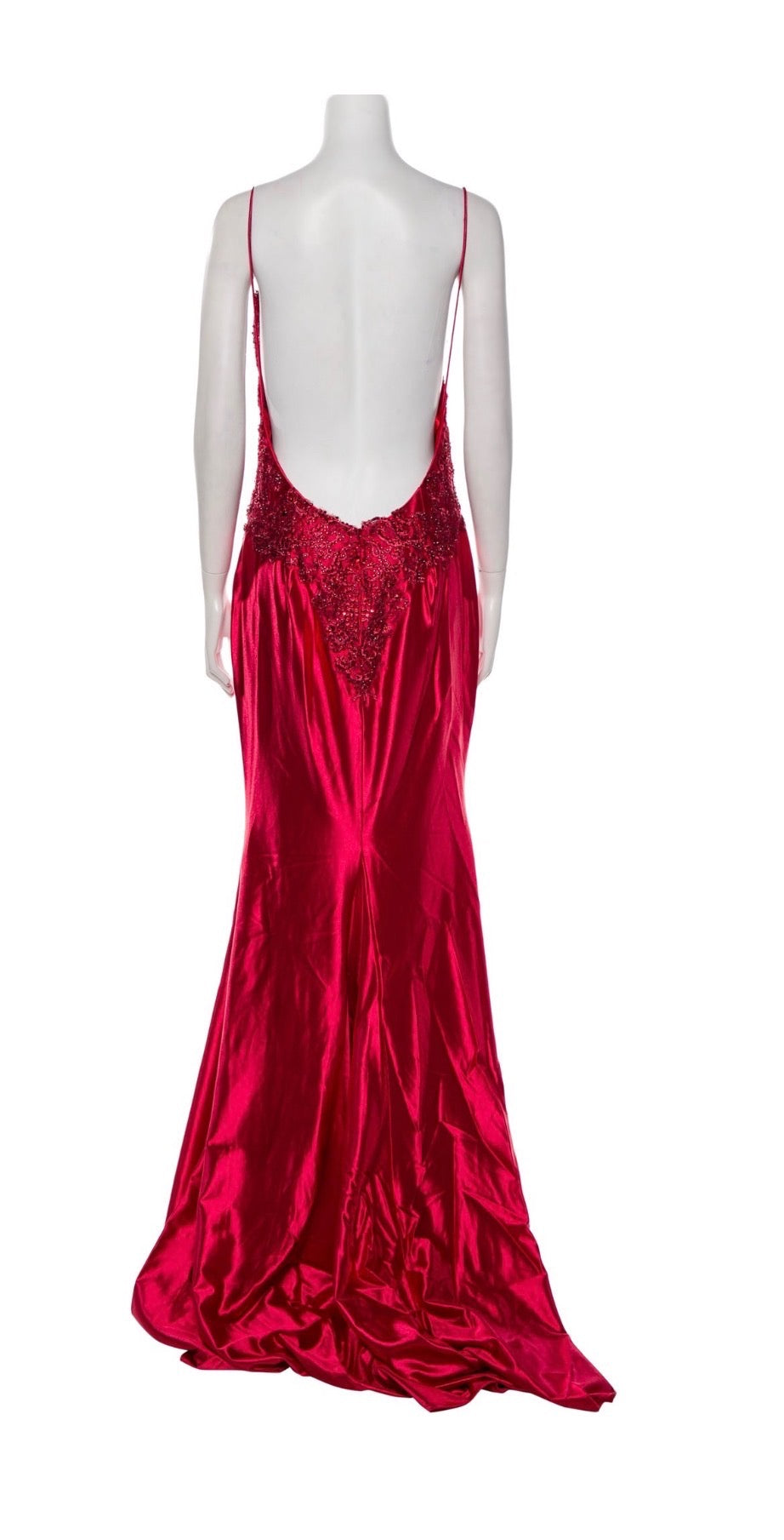 Portia & Scarlett Red Satin