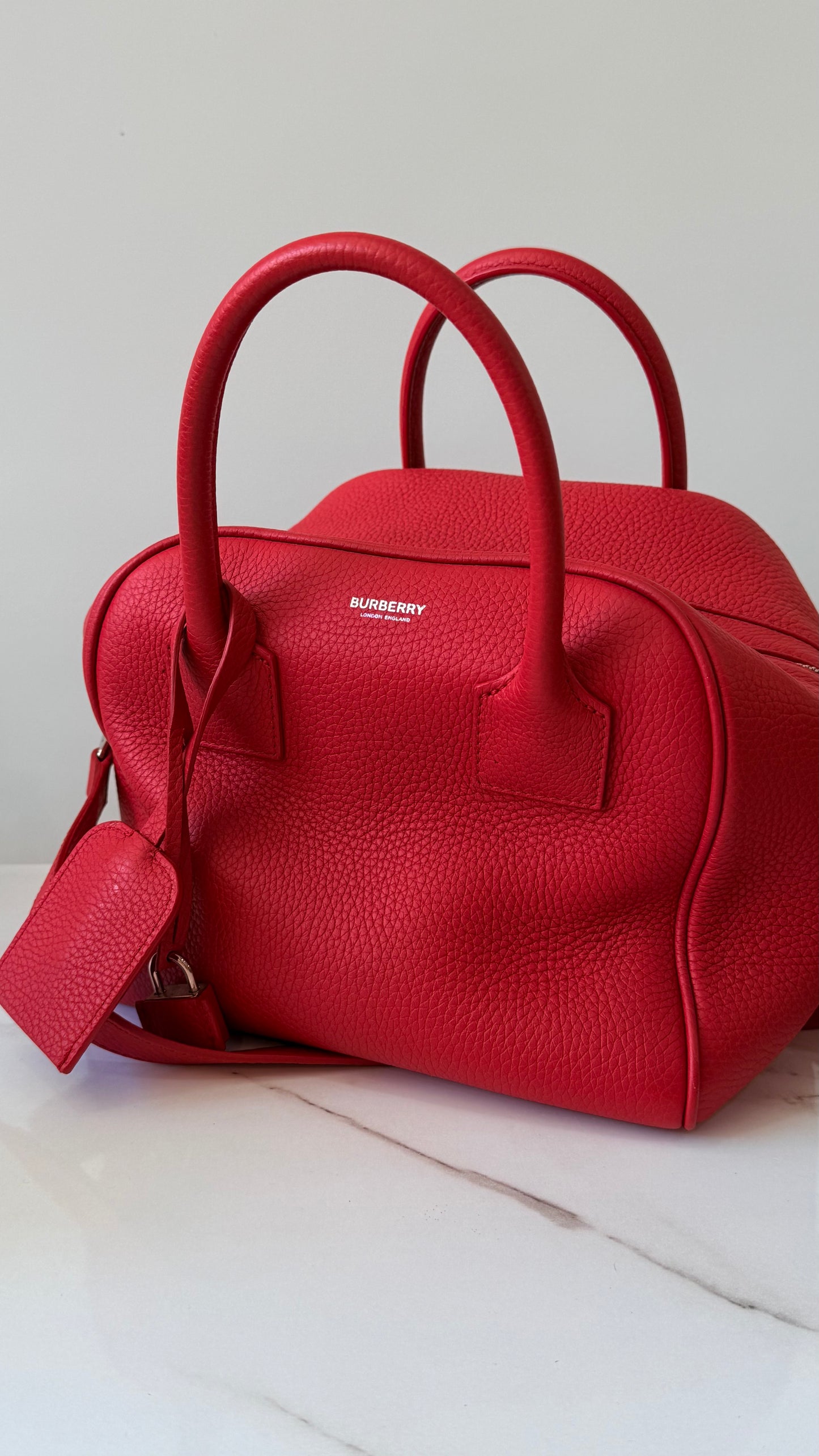Burberry Cube Bag Leather Small