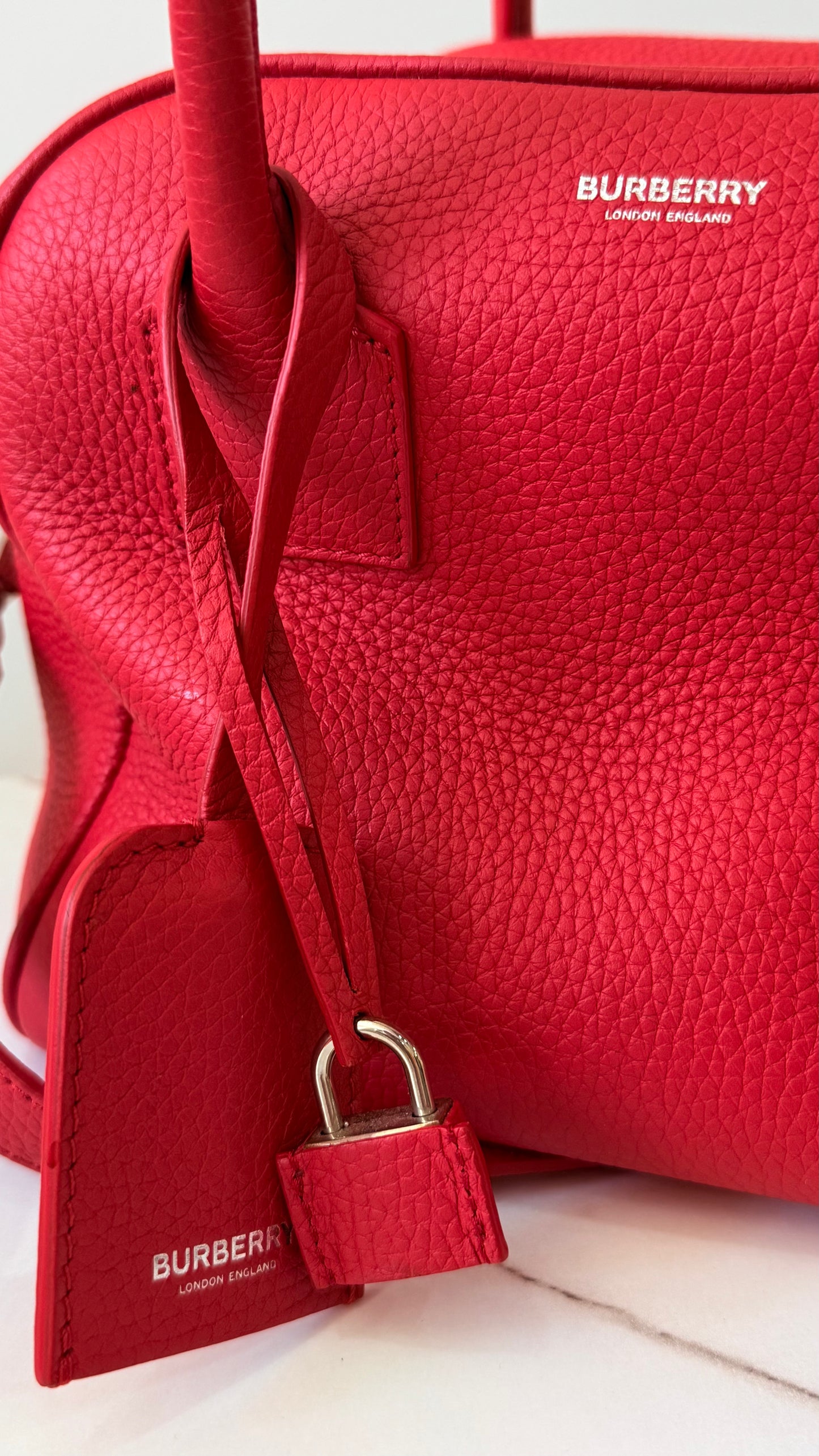 Burberry Cube Bag Leather Small