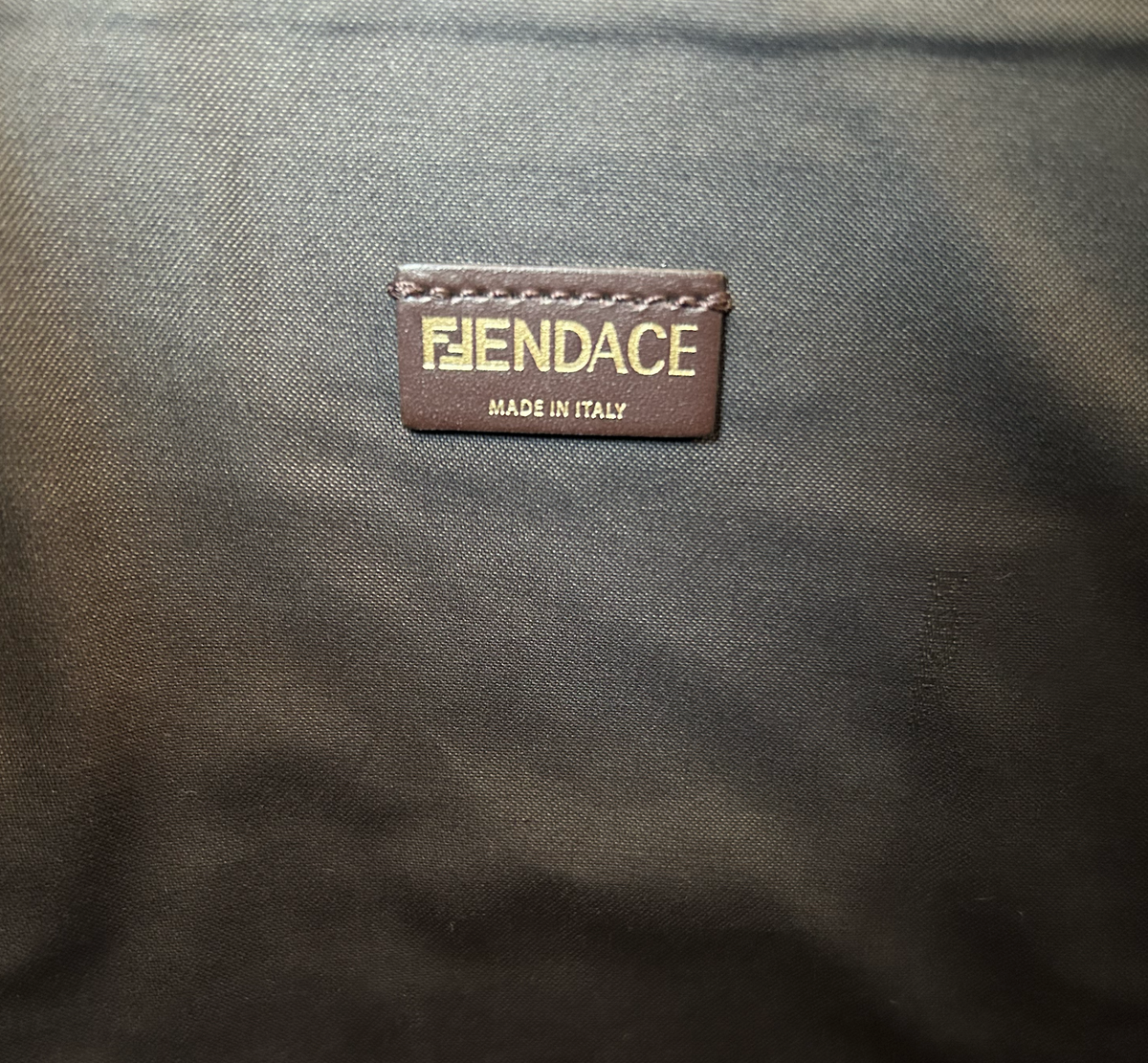 Fendi Fendace Large Flat Pouch