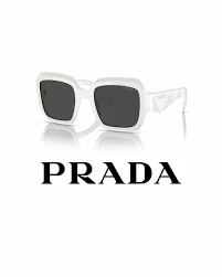 Prada White Sunglasses