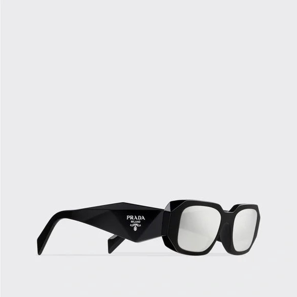 Prada NWT Symbole geometric-frame sunglasses